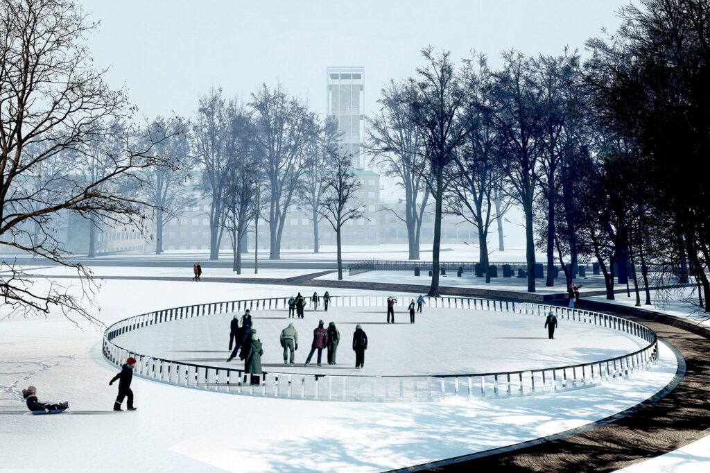 familie på skøjtebane3